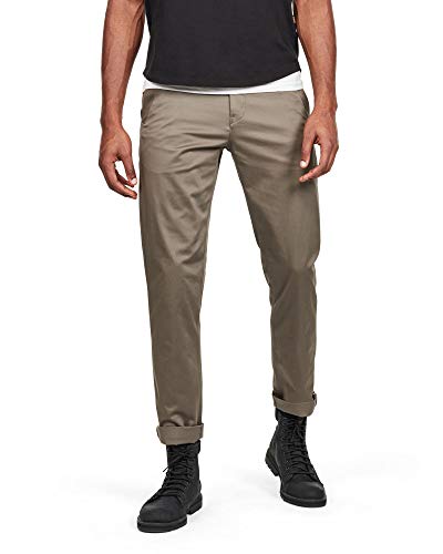 G-STAR RAW Spodnie męskie Bronson Slim Chino, szary (Gs Grey 5126-1260), 26W / 32L