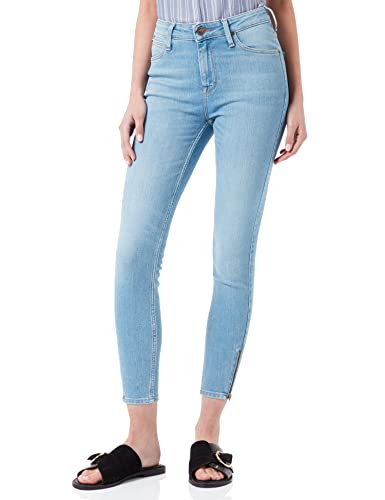 Lee Scarlett High dżinsy damskie, zamek, dżinsy typu skinny