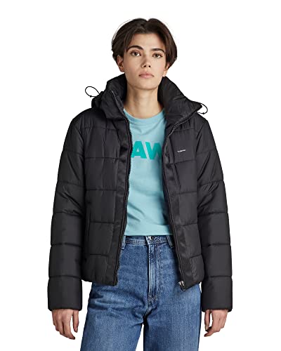 G-STAR RAW Meefic kurtka damska z kapturem, Czarny (Dk Black D17597-b958-6484), XS