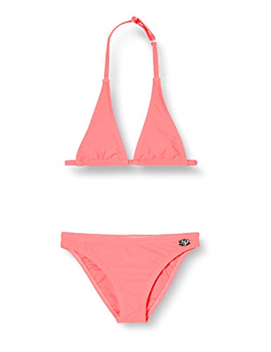 Haute Pression Dwuczęściowy kostium kąpielowy dla dziewczynki, Rose fluo, 6 Lata