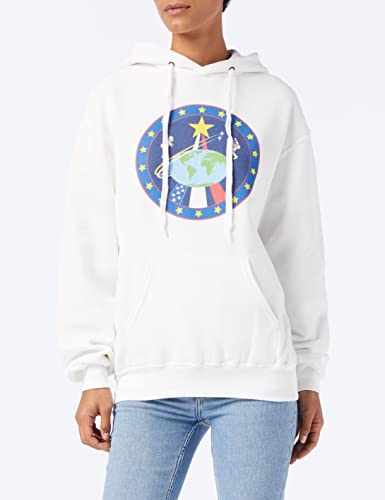 Brands In Limited Damska bluza z kapturem NASA Globe Astronauts