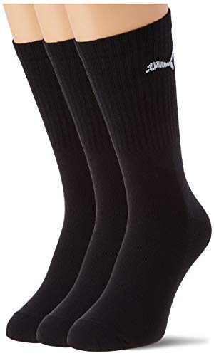PUMA Unisex Light skarpety (3 sztuki), Schwarz, 38 EU