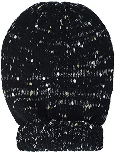 MEK Czapka dziewczęca, czarny (Nero 01 290), (Rozmiar producenta:L)