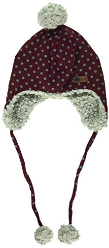 Sterntaler Dziewczęca czapka Inka Bomber Hat, ciemnoczerwony, 49 cm