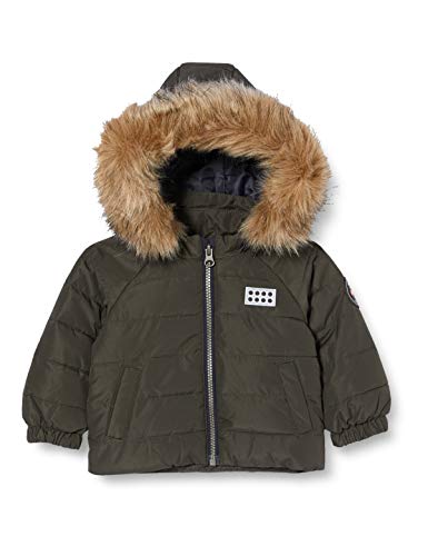 Lego Wear Kurtka Lwjulio dla chłopców, ciemny khaki, 62