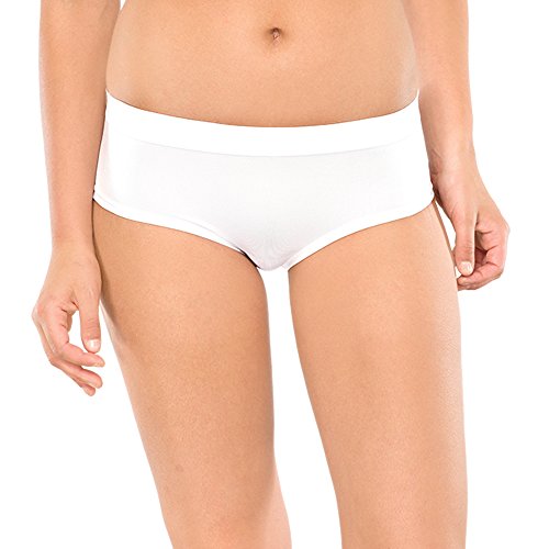 Schiesser Damskie Szorty Bezszwowe, Biały (Biały 100), M
