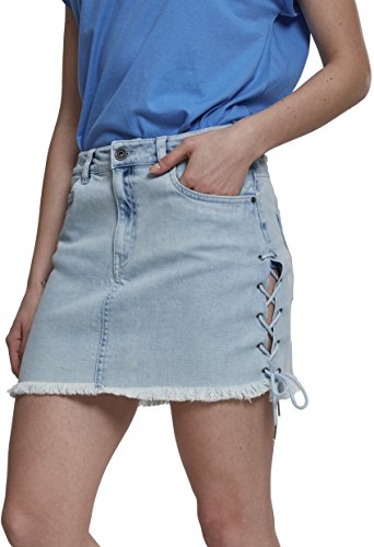 Urban Classics damska damska dżinsowa koronkowa spódnica