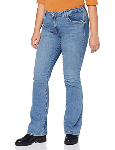 ONLY ONLHUSH Life MID Flared BB DOT0003 dżinsy damskie, średni niebieski denim, x_s, niebieski (medium blue denim), XS