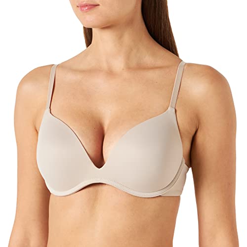 Selene Damski biustonosz push Up Adelaida, Piasek, 80B