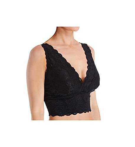 Cosabella NSN Lngline Plnge Curvy Bralet Stief biustonosz, czarny, S