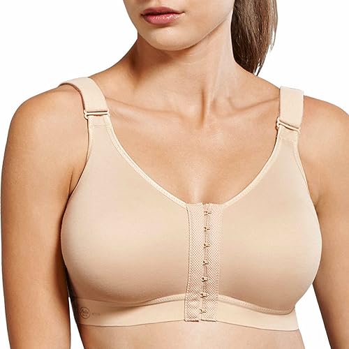 Anita Active Damski biustonosz sportowy BH, beżowy (desert 753), (rozmiar 38E)