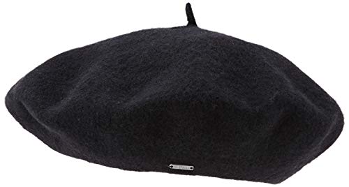 Barts Damska czapka z daszkiem Sambre Beret, czarny (black 0001), jeden rozmiar