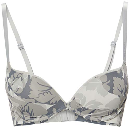 Calvin Klein Damski biustonosz push-up, Ogród botaniczny, 80A