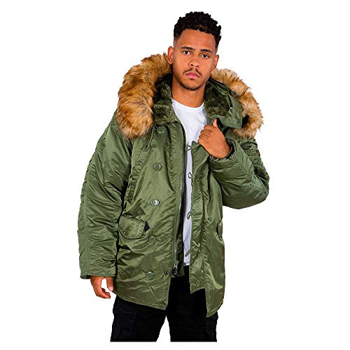 ALPHA INDUSTRIES Kurtka męska, zielony (Sage-green 01), XL