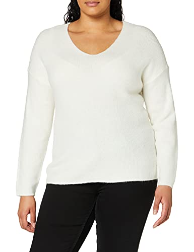 ONLY Onlcamilla dekolt w serek L/S KNT Noos sweter damski