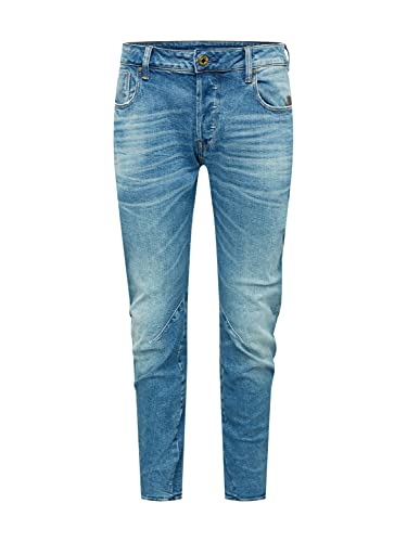 G-STAR RAW Męska koszula rekreacyjna Arc 3D, Niebieski (Authentic Faded Blue D10060-b631-a817), 28W / 32L