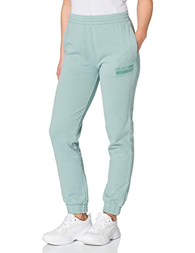 HUGO Damskie spodnie treningowe Miogger, Light/Pastel Green336, L