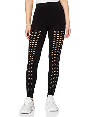 Urban Classics Damskie legginsy z wycięciami