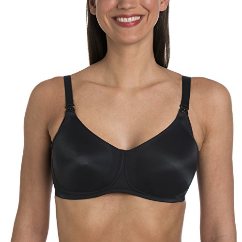 Anita Maternity Damski biustonosz ciążowy Basic, czarny (schwarz 001), 80E