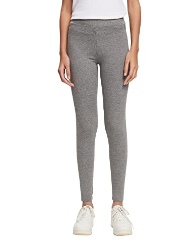 ESPRIT Legginsy z bawełny organicznej, Gunmetal, XS