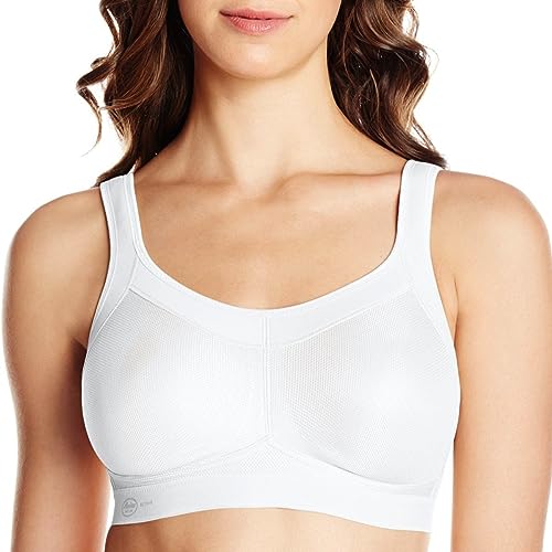Anita Active damski biustonosz sportowy bez fiszbin 5529, biały, 95A