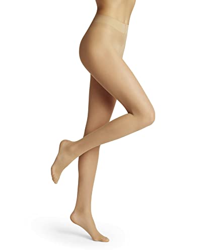 FALKE Kobiety Rajstopy Matt Deluxe 20 DEN W TI Przezroczyste 20 Den przezroczyste jednokolorowe 1 Para, Żółty (Golden 4699), S