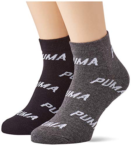 PUMA Skarpety uniseks, czarno-biały, 39/42 EU