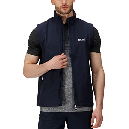 Regatta Męska kurtka III Bradwell Softshell wodoodporna, morski, XXL