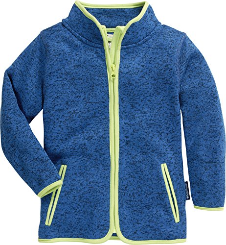 Playshoes Dziecięca kurtka polarowa unisex, NIEBIESKI, 86