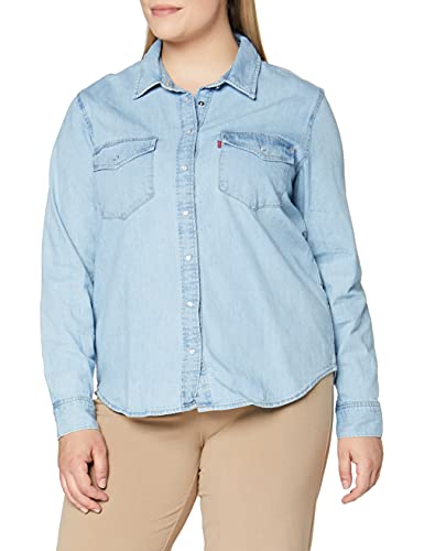 Levi's Koszula damska Essential Western, niebieski (Cool Out (2) 0001), L