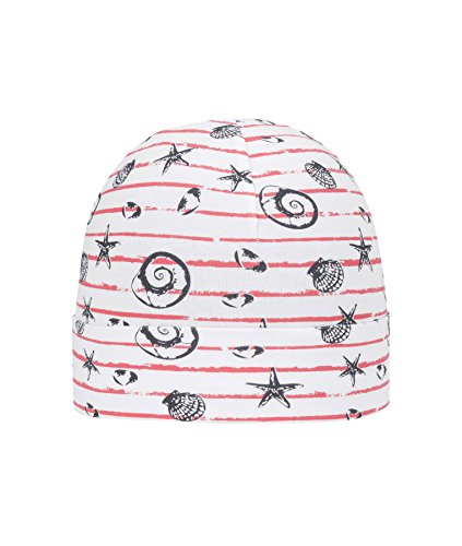 Döll Dziewczęca czapka z daszkiem Jersey, Czerwony (Hibiscus 2104), 49 cm