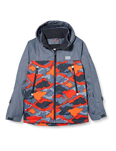 Lego Wear Lwjoshua-Lego Tec Cool kurtka chłopięca, 965 Dark Grey, 116 cm