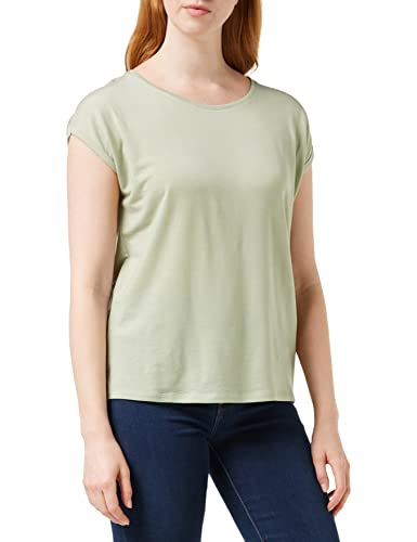 Vero Moda Vmava Plain Ss Top Ga Noos Koszulka Kobiety, Szałwia pustynna, S