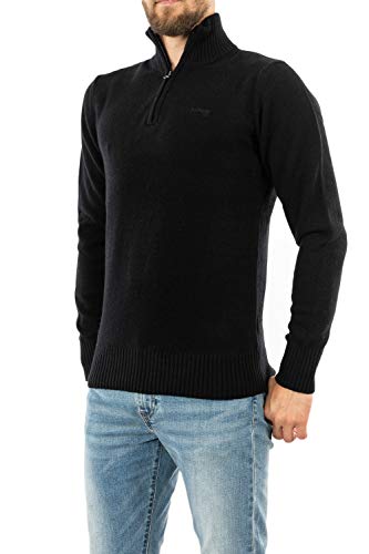 Schott NYC sweter męski, czarny, XL