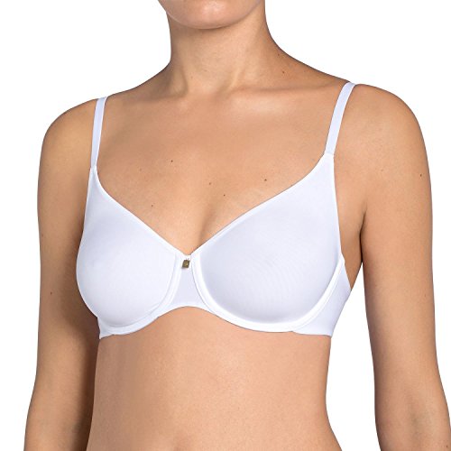 Triumph Damski biustonosz z fiszbinami, biały, 75C