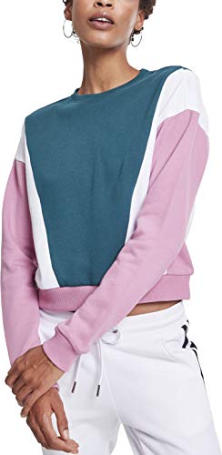 Urban Classics Bluza damska, wielokolorowy (Jasper/Cool Pink/Wht 01548), S