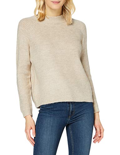 ONLY Onljade L/S KNT Noos sweter damski, whitecap gray, S
