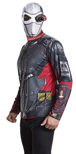 Rubie's Official Deadshot męska fantazyjna sukienka Halloween wilczyńca drużyna samobójcza zestaw do kostiumu dla dorosłych nowy