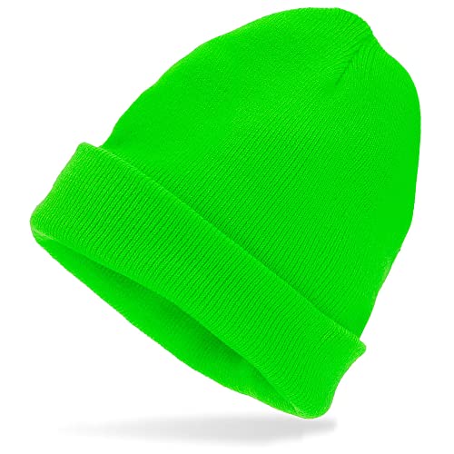 Widmann Andreas 01047 czapka, neonowy żółty, One Size 01047