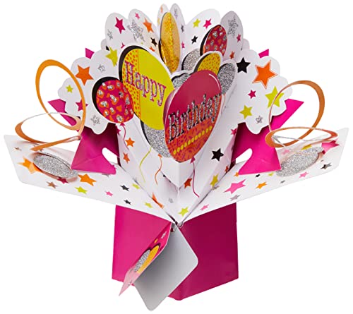Pop-Up Card Pop-Up Card Kartka z życzeniami, wielokolorowa 19415