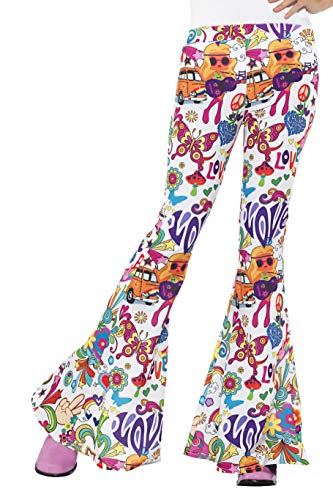 Smiffys Smiffys Groovy rozszerzone spodnie, damskie 45174L