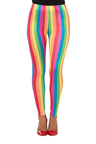 Smiffys Rainbow Clown legginsy