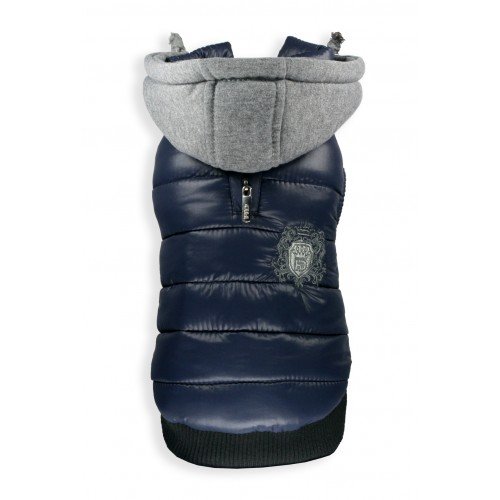 Hip Doggie HD-5SPVN Sporty Puffer Vest płaszcz dla psa, XL, granatowy
