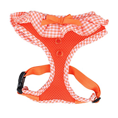 Puppia Pala-Ac860 Hundegeschirr, Vivien, Größe  M  Oange