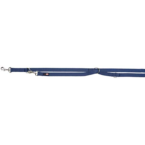 Trixie Smycz regulowana Premium L-XL 2.00 m/25 mm morski błękit