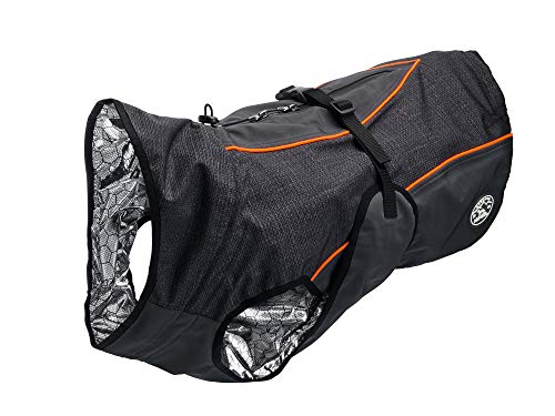 HUNTER UPPSALA THERMO płaszcz dla psa, płaszcz termiczny, wodoodporny, 40, antracyt