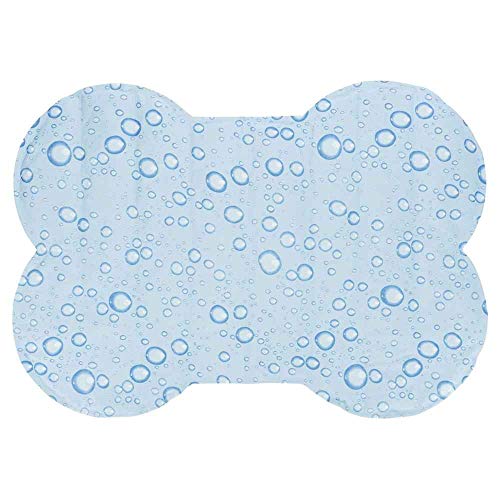 Trixie TX 28768 Mata chłodząca M w kształcie kości 60 × 45 cm, jasnoniebieska