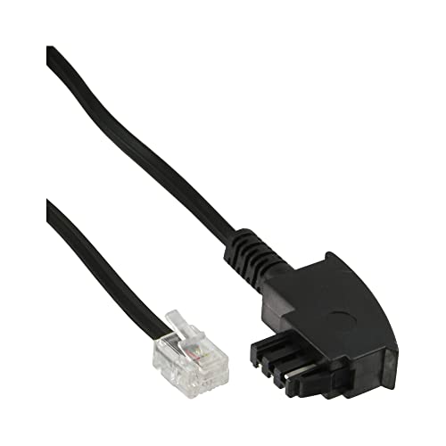 InLine TAE-F German Telefoniczny Kabel for use in Germany TAE-F German 6P4C RJ11 10m 18907