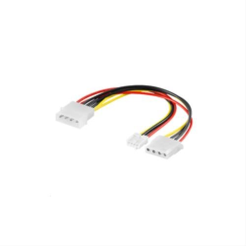 MicroConnect PC Y-Power supply cable 0,13m PI01132