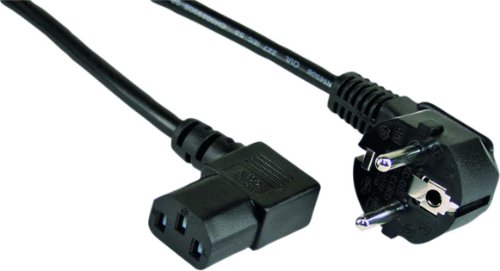 InLine Kabel zasilający Kabel zasilający prawy kątowy H05VV-F 3Gx0.75 mm2